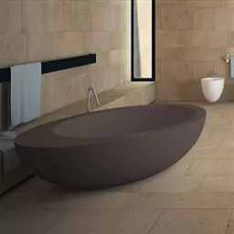 ВАННА ОТДЕЛЬНОСТОЯЩАЯ CIELO LE GIARE 190X120 СМ, КОРИЧНЕВЫЙ (LGBAT-AN)