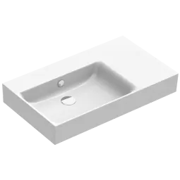 КЕРАМИЧЕСКАЯ РАКОВИНА 80Х47 СМ CATALANO PREMIUM LEFT, BIANCO LUCIDO (180SVPN00)
