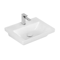 РАКОВИНА 55Х44 VILLEROY&BOCH SUBWAY 3.0, WHITE ALPIN CERAMICPLUS (4A70F5R1)