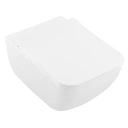ПОДВЕСНОЙ БЕЗОБОДКОВЫЙ УНИТАЗ VILLEROY&BOCH VENTICELLO, WHITE ALPIN CERAMICPLUS (4611RLR1)