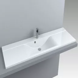 РАКОВИНА ВСТРАИВАЕМАЯ FANCY MARBLE MARGO 1500, БЕЛЫЙ МАТОВЫЙ (2715103)