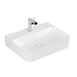 РАКОВИНА НАКЛАДНАЯ 60Х47 VILLEROY&BOCH FINION, STONE WHITE (416861RW)
