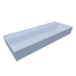 РАКОВИНА НАКЛАДНАЯ FANCY MARBLE CRASS 1200, БЕЛЫЙ МАТОВЫЙ (CRASS 120 - 3)