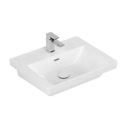 РАКОВИНА 55Х44 VILLEROY&BOCH SUBWAY 3.0, WHITE ALPIN CERAMICPLUS (4A7055R1)