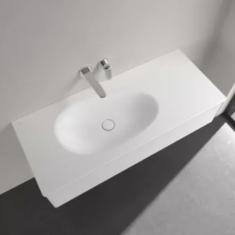 РАКОВИНА ВСТРАИВАЕМАЯ 120Х50 VILLEROY&BOCH ANTAO, STONE WHITE (4A77L3RW)