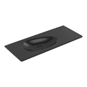 РАКОВИНА ВСТРАИВАЕМАЯ 120Х50 VILLEROY&BOCH ANTAO, PURE BLACK (4A77L3R7)