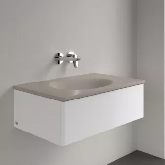 РАКОВИНА ВСТРАИВАЕМАЯ 80Х50 VILLEROY&BOCH ANTAO, ALMOND (4A7583AM)