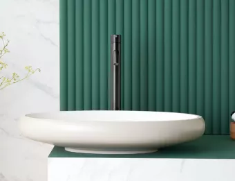 РАКОВИНА НАКЛАДНАЯ 60Х40 CM SANYCCES ESLIDA, БЕЛЫЙ МАТОВЫЙ (LV3130604011WM)