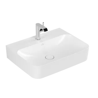 РАКОВИНА НАКЛАДНАЯ 60Х47 VILLEROY&BOCH FINION, STONE WHITE (41686LRW)