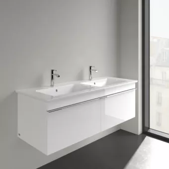 РАКОВИНА 130Х50 VILLEROY&BOCH VENTICELLO, WHITE ALPIN CERAMICPLUS (4111DLR1)