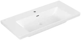 РАКОВИНА 100Х47 VILLEROY&BOCH SUBWAY 3.0, STONE WHITE (4A70A5RW)