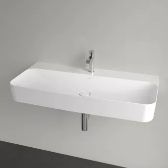РАКОВИНА ПОДВЕСНАЯ 100Х47 VILLEROY&BOCH FINION, STONE WHITE (4168A2RW)