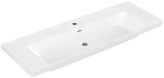 РАКОВИНА 130Х47 VILLEROY&BOCH SUBWAY 3.0, STONE WHITE (4A70D5RW)