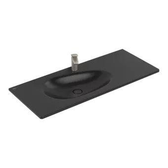 РАКОВИНА ВСТРАИВАЕМАЯ 120Х50 VILLEROY&BOCH ANTAO, PURE BLACK (4A77L2R7)