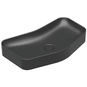КЕРАМИЧЕСКАЯ РАКОВИНА 65Х37 СМ CATALANO EDITION, NERO SATINATO (16537AEDNS)