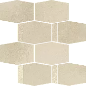 PARADYZ NATURSTONE BEIGE MOZAIKA CIETA HEXAGON MIX 23,3x28,6