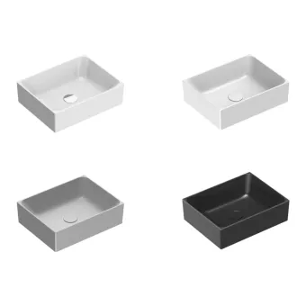 КЕРАМИЧЕСКАЯ РАКОВИНА 45Х35 СМ CATALANO VERSO, BIANCO SATINATO (14535ZEBM)