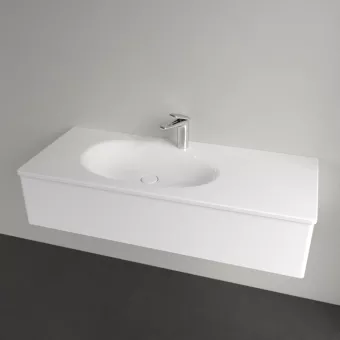 РАКОВИНА ВСТРАИВАЕМАЯ 120Х50 VILLEROY&BOCH ANTAO, WHITE ALPIN (4A77L2R1)