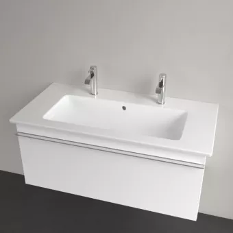 РАКОВИНА 100Х50 VILLEROY&BOCH VENTICELLO, WHITE ALPIN CERAMICPLUS (4104AKR1)