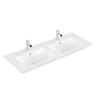 РАКОВИНА 130Х50 VILLEROY&BOCH VENTICELLO, WHITE ALPIN CERAMICPLUS (4111DLR1)