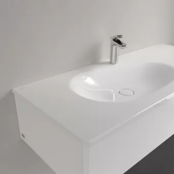 РАКОВИНА ВСТРАИВАЕМАЯ 120Х50 VILLEROY&BOCH ANTAO, WHITE ALPIN (4A77LBR1)