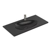 РАКОВИНА ВСТРАИВАЕМАЯ 100Х50 VILLEROY&BOCH ANTAO, PURE BLACK (4A76A2R7)