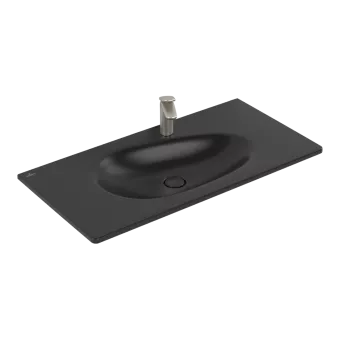 РАКОВИНА ВСТРАИВАЕМАЯ 100Х50 VILLEROY&BOCH ANTAO, PURE BLACK (4A76ABR7)