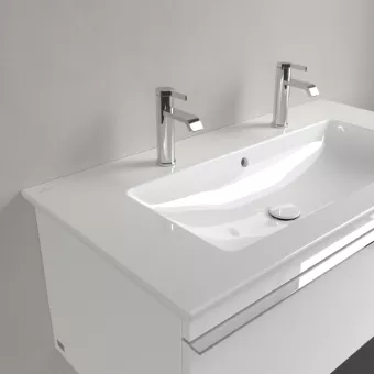 РАКОВИНА 100Х50 VILLEROY&BOCH VENTICELLO, WHITE ALPIN CERAMICPLUS (4104AKR1)