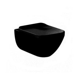 УНИТАЗ ПОДВЕСНОЙ GESSI HABITO, ЧЕРНЫЙ МАТОВЫЙ (39118-532)