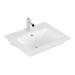 РАКОВИНА 60Х50 VILLEROY&BOCH VENTICELLO, STONE WHITE (4124G6RW)