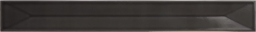 Фото плитки EQUIPE VITRAL AXIS BLACK 31158 5x40x0,83 из коллекции EQUIPE VITRAL 