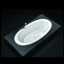 ВАННА ВСТРАИВАЕМАЯ ИЗ АКРИЛА LAUFEN IL BAGNO ALESSI ONE 203Х102 СМ, WHITE (H2439700000001)