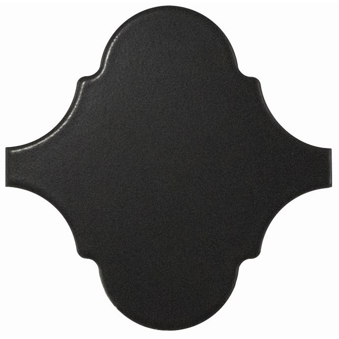 Фото плитки EQUIPE SCALE ALHAMBRA BLACK MATT 12X12 из коллекции EQUIPE SCALE 
