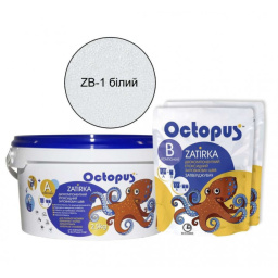ЭПОКСИДНАЯ ЗАТИРКА OCTOPUS ZATIRKA 2-КОМП. ЦВЕТ БЕЛЫЙ 2,5 КГ (8001-2)