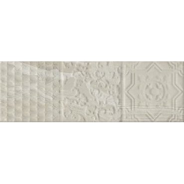 Фото плитки MONOPOLE PALMIRA RELIVE SILVER BRILLO 10x30 из коллекции MONOPOLE PALMIRA 