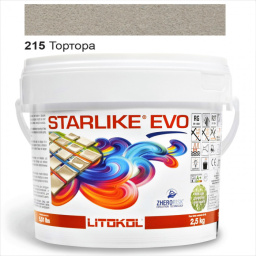 ЭПОКСИДНАЯ ЗАТИРКА LITOKOL STARLIKE EVO 215 ТОРТОРА 2,5 КГ (STEVOTRT02.5)