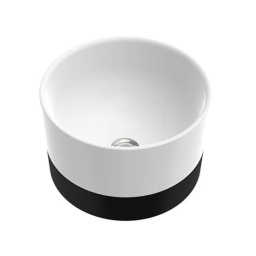 КАМЕННАЯ РАКОВИНА 38 СМ MARMORIN DUO II, С ЧЕРНОЙ ПАНЕЛЬЮ (P_U_536_03_0380)