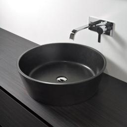 РАКОВИНА НАКЛАДНАЯ 50 СМ ANTONIO LUPI PILA, ЧЕРНЫЙ (PILA11 PIETRA NERO MARQUINIA)