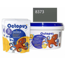 ЭПОКСИДНАЯ ЗАТИРКА OCTOPUS ZATIRKA 2-КОМП. ЦВЕТ 8373 СЕРЫЙ АСФАЛЬТ 2,5 КГ (8373-2)