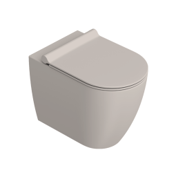 НАПОЛЬНЫЙ БЕЗОБОДКОВЫЙ УНИТАЗ CATALANO SFERA 54 NEW FLUSH, SETA SATINATO (05 1455 0031)