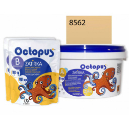 ЭПОКСИДНАЯ ЗАТИРКА OCTOPUS ZATIRKA 2-КОМП. ЦВЕТ ЖЕЛТЫЙ 8562 2,5 КГ (8562-2)