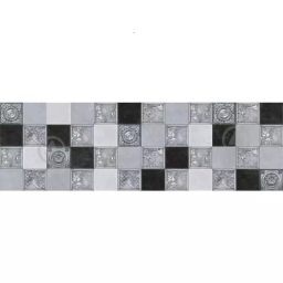 Фото плитки ІНТЕРКЕРАМА PALISANDRO ДЕКОР СІРИЙ Д 190071 из коллекции ІНТЕРКЕРАМА PALISANDRO 