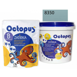 ЭПОКСИДНАЯ ЗАТИРКА OCTOPUS ZATIRKA 2-КОМП. ЦВЕТ 8350 СЕРО-ЗЕЛЕННЫЙ 1,25 КГ (8350-1)