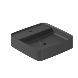 РАКОВИНА 45Х45 СМ GALASSIA SMART B, ЧЕРНЫЙ МАТОВЫЙ (7412NEMT)