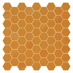 Фото плитки TERRATINTA MAGICA HEXA YELLOW CORN MOS.MIX MATT GLOSSY FABRIC 316X316 из коллекции TERRATINTA MAGICA HEXA 