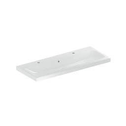 УМЫВАЛЬНИК С 2 ОТВЕРСТИЯМИ 1200 ММ GEBERIT ICON LIGHT, БЕЛЫЙ (501.837.00.1)