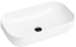 КЕРАМИЧЕСКАЯ РАКОВИНА 60 СМ AXA DECUS, БЕЛАЯ МАТОВАЯ (8530012)