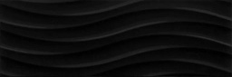 Фото плитки CERAMIKA COLOR CCR36-1 ONDA BLACK RECT 25X75X0,9 из коллекции CERAMIKA COLOR JAVA 