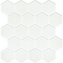 Фото плитки PARADYZ UNIWERSALNA MOZAIKA SZKLANE HEKSAGON IVORY 25.8X28 из коллекции PARADYZ UNIWERSALNA MOZAIKA 