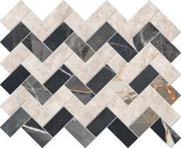 Фото плитки GRESPANIA CALACATA BLACK LUXOR MIX BLACK LISO 25x30 из коллекции GRESPANIA CALACATA BLACK 